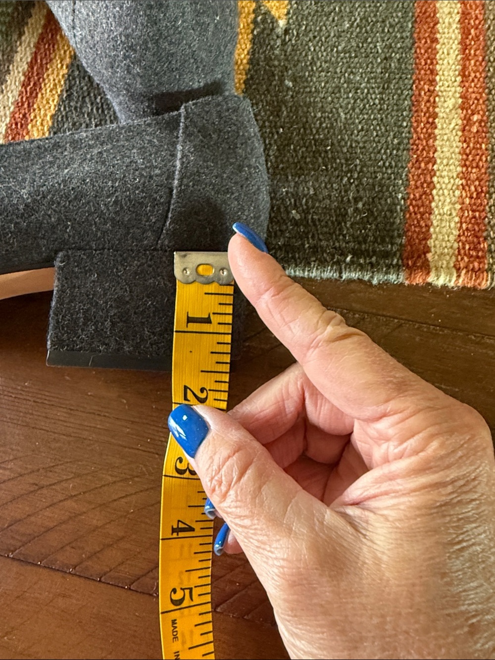 Gray Bow-Accent Women's Heels - Picture 6 of 6